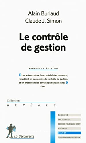 LE CONTROLE DE GESTION