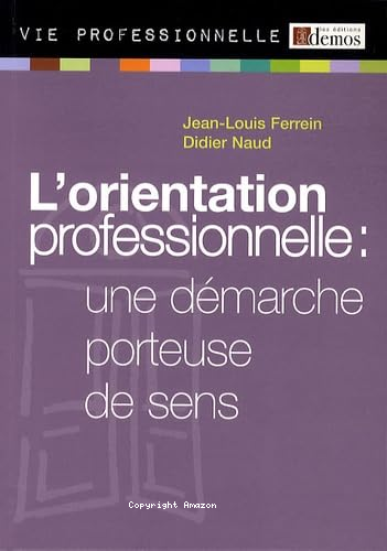 L'ORIETATION PROFESSIONNELLE : UNE DEMARCHE PORTEUSE DE SENS